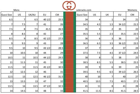 gucci men's shoes size chart|Gucci ace sneakers size guide.